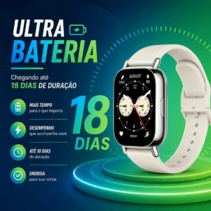 Relógio Smartwatch Redmi Watch 5 Active Lite Xiaomi Branco Gold Prateado - Imagem 6