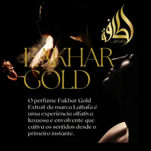 Perfume Árabe Lattafa Fakhar Gold Extrait Eau De Parfum 100m - Imagem 4
