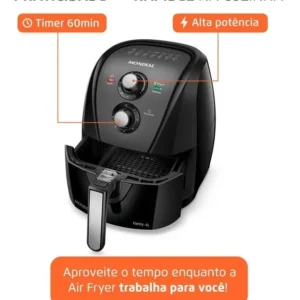 Fritadeira sem óleo air fryer 4L Mondial 1500W AFN-40-BFT - Imagem 4