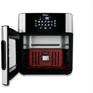 Fritadeira Air Fryer Philco PAF16A 4 Em 1 Painel Digital 16l Preto - Imagem 3