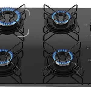 Cooktop 4 Bocas A Gás Itatiaia Itamega Preto Bivolt - Imagem 3