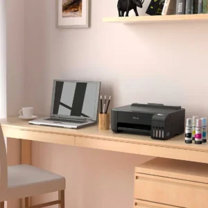 Impressora Epson Ecotank L1250 Tanque De Tinta Colorida Cor Preto - Imagem 5