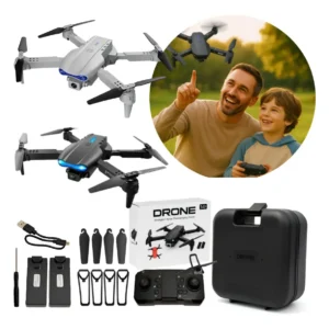 Drone Pro Full Hd Dobrável Wi-fi Câmera Completo 2 Baterias - Imagem 4