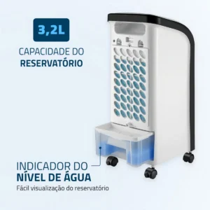 Climatizador Flash Air Mondial Branco/preto 80w Cl-03 - Imagem 5