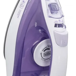 Ferro De Passar Roupa À Seco Ou Vapor Black Decker Fx1050 Lavanda - Imagem 2