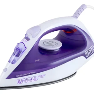Ferro De Passar Roupa À Seco Ou Vapor Black Decker Fx1050 Lavanda - Imagem 1