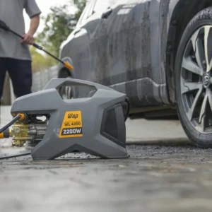 Desobstruidora de Alta Pressão WAP WL 4200 Ultra 5 Pistões 2200w 1305psi 510l/h Com Jato Regulável e Motor de Indução 220V - Imagem 5