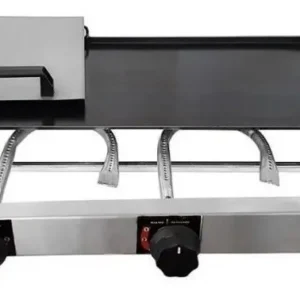 Chapeira De Lanche Hambúrguer Bife 60x30 À Gás Com Prensa - Imagem 3