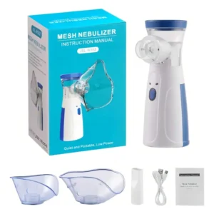 Inalador Portátil Nebulizador Usb Ou Pilhas Adulto Infantil - Imagem 8