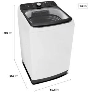 Lavadora De Roupas Midea Wave Agitator 13kg Branca 127v - Imagem 3