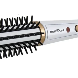 Escova Modeladora Britânia 2 em 1 Branca BEC04 Bivolt - Imagem 5
