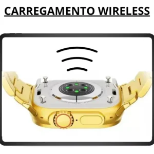 Relógio Smartwatch Edition Gold Bw15 Ultra Max 2 Pulseira - Imagem 7