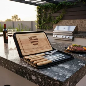 Kit Churrasco Personalizado - 8 Peças - Imagem 7