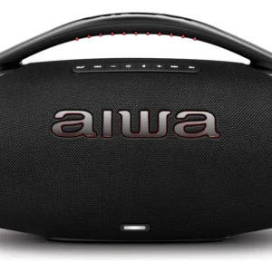 Caixa De Som Boombox Aiwa AWS-BBS-01B 200w IP66 30hs De Bateria - Imagem 1