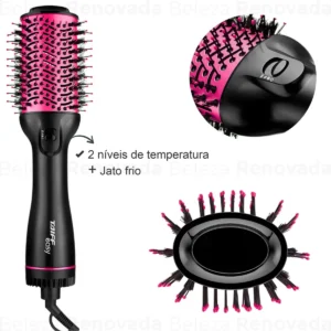 Escova Secador Modeladora Taiff Oval Easy Original - Imagem 2