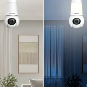 Câmera Lâmpada Intelbras Im6 Full Color 3mp 360 Wifi Interna Cor Branco - Imagem 5