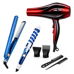 Kit Prancha Chapinha Titanium+ Secador + Modelador De Cachos - Imagem 1