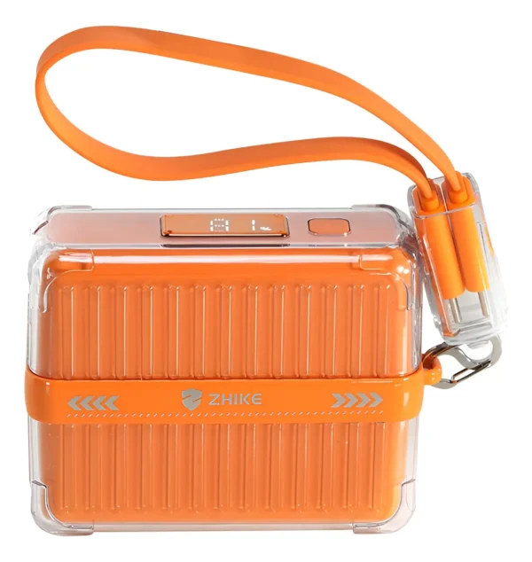 Power Bank 20000mah Carregador Portátil 66w Rápido Cabo Leve