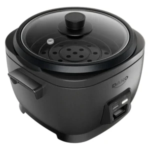 Panela De Arroz Elétrica Dako 700w Com 4 L 10 Xícaras Cinza Cor Cinza-escuro Frequência 60 Hz - Imagem 3