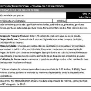 Kit: Vitamina C 250g + Creatina 250g + Arginina 250g - Imagem 4