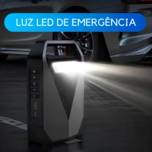 Auxiliar de Partida com Compressor de Ar Portátil Boyu Cell para Carro - Imagem 4