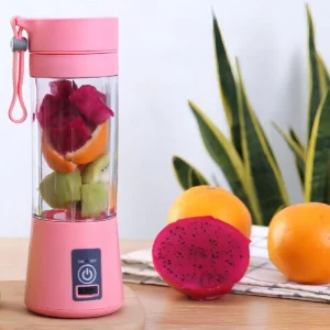 Mini Liquidificador Portátil Shake 6 Laminas + Cabo Usb - Imagem 3