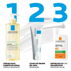 Creme Multirreparador Calmante Cicaplast Baume B5+ Para Todos Os Tipos De Pele Com 40ml La Roche Posay - Imagem 8