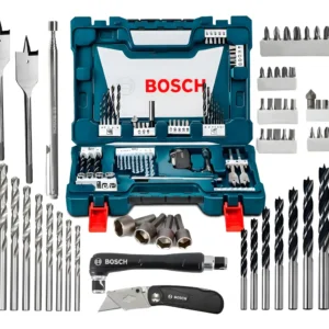 Jogo Kit Pontas Brocas 68 Peças Bosch Metal Com Maleta - Imagem 1