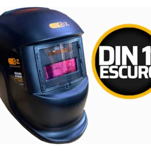 Mascara de Solda Escurecimento Automatico Profissional Oz WH1000 cor preto - Imagem 3