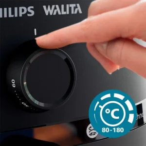 Fritadeira Airfryer Série 1000 XL 220V 1700W Philips Walita NA130 Preta - Imagem 7