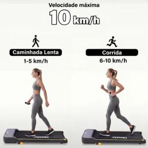 Esteira Elétrica Residencial Jumei 2.0hp Velocidade 1-10km/h - Imagem 2