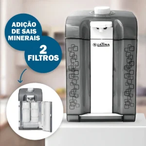 Purificador De Água Natural Latina Pn555 Fumê Escuro N/A - Imagem 4