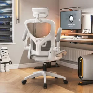 Cadeira Escritório Gamer Ergonômica Reclinável Giratoria 360 - Imagem 1