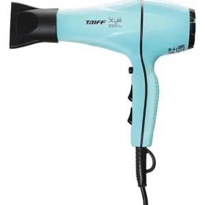 Secador de Cabelo Taiff Style Profissional Azul 2000W Iônico Silencioso - Imagem 1