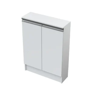 Despensa Estreita 60cm Branco| Dispensa para Cozinha | Nicho Com Porta | Balcão Estreito Para Cozinha, Lavanderia, Banheiro, Sala | Aparador em Mdf Modulado | Entregue Montado | Ejv Shoop - Imagem 7