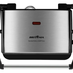 Sanduicheira e Grill Britânia 2 em 1 Bgr27i de 850W com Trava Inox - Imagem 5