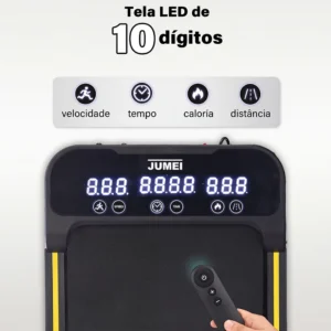 Esteira Elétrica Residencial Jumei 2.0hp Velocidade 1-10km/h - Imagem 3