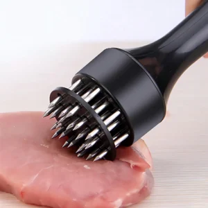 Amaciador De Carne Manual Churrasco Furador Bife Carne Cor Preto - Imagem 4