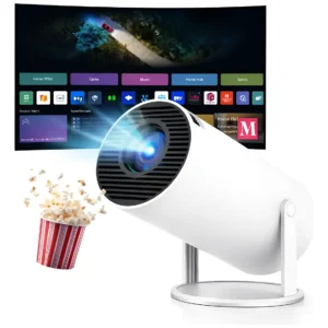 Projetor Portátil 4k Hd Android 11.0 Smart Wifi 5g Bluetooth - Imagem 1