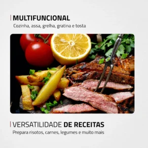 Grill Redondo Cook & Grill 40 Mondial 1270W - G-03-RC - Imagem 3
