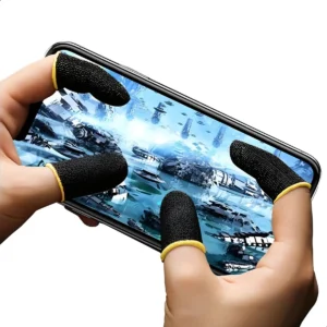 Kit 4 Luva De Dedo Gamer P/ Jogos Celular Free Fire Pubg Lol - Imagem 1