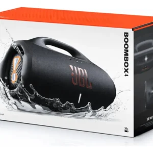 Caixa De Som Jbl Boombox 4 Bluetooth Som 210w Jbl Pro Ai Sound Boost Graves Personalizáveis Bateria De Até 34h Ip68 Áudio Lossless Preta - Imagem 8