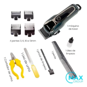 Máquina Tosa De Pet Profissional Kemei 1991 - Imagem 7