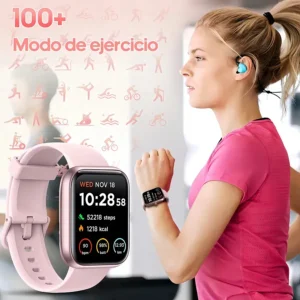 Relógio Smartwatch Inteligente Chamadas Bluetooth 3 Pulseira - Imagem 5