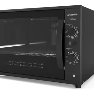 Forno Elétrico De Bancada Nardelli 60litros Top60 Black Cor Preto - Imagem 1