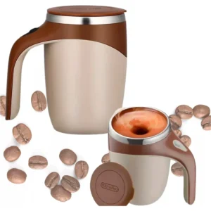 Copo Caneca Mixer Elétrica Mistura 400ml Com Tampa - Imagem 7