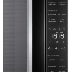Micro-ondas Electrolux 36L cor Inox Efficient com Descongelamento Assistido ME36S - Imagem 4