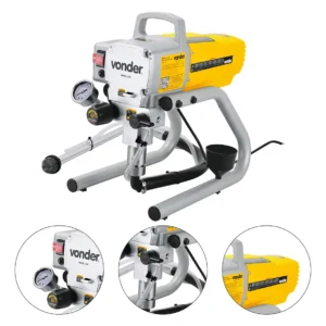 Máquina De Pintura Airless 900 watts 3.000 psi - MPA 120 Vonder Frequência 50 Hz/60 Hz - Imagem 6