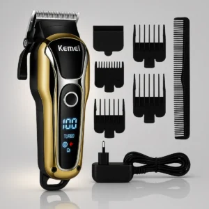 Maquina De Cortar Cabelo Profissional Turbo Sem Fio Original - Imagem 1