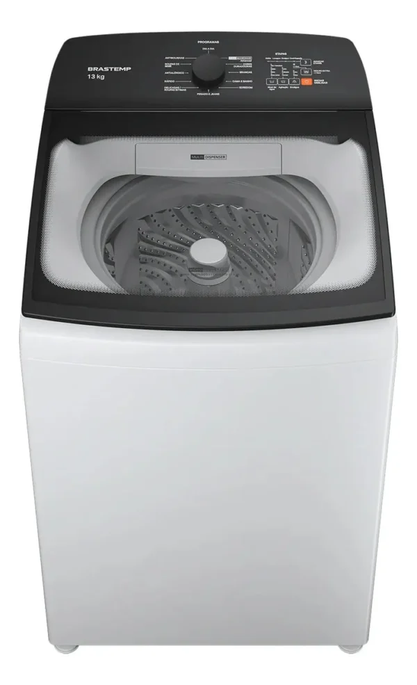 Máquina De Lavar Brastemp 13kg Branca Com Ciclo Tira Manchas Branco